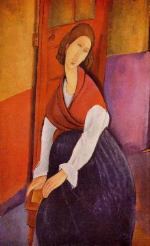 Jeanne Hebuterne Artwork by Amedeo Modigliani