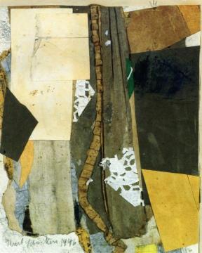 Merzzeichnung Artwork by Kurt Schwitters