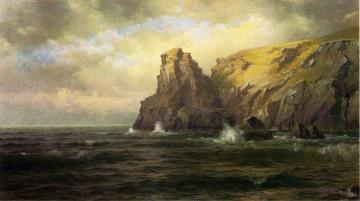 Cliffs of Cornwall Artwork by William Trost Richards