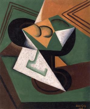 The Fruit Bowl Artwork by Juan Gris