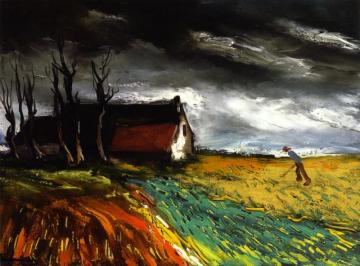 Field Of Wheat Artwork by Maurice De Vlaminck