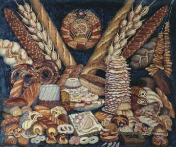 The Soviet Bread Artwork by Ilya Mashkov