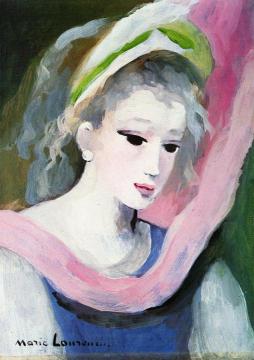 Ange I Artwork by Marie Laurencin