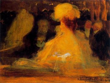 Theater Artwork by Hermen Anglada Camarasa