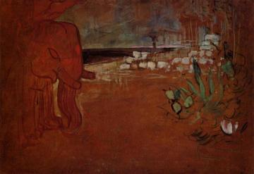 Indian Decor Artwork by Henri de Toulouse-Lautrec