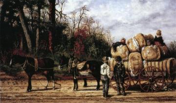 Wagon Scene Artwork by William Aiken Walker