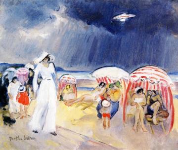 A Day At The Beach Artwork by Martha Walter