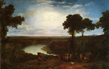 The Festival Upon the Opening of the Vintage at Macon Artwork by Joseph Mallord William Turner