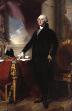 Portrait Of George Washington Artwork by Gilbert Stuart