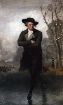 The Skater (William Grant) Artwork by Gilbert Stuart