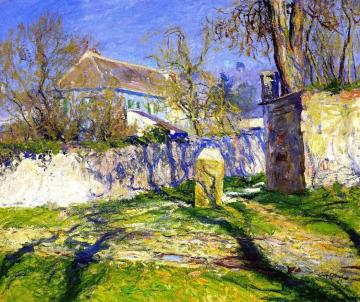 La Maison bleue, Giverny Artwork by Guy Orlando Rose