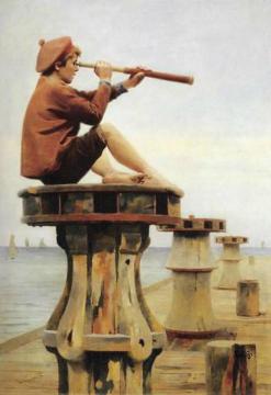 Ship Ahoy Artwork by Alexander Mark Rossi