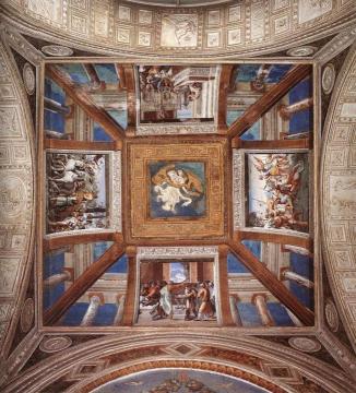 Scenes from the Life of David (Loggia on the second floor, Palazzi Pontifici, Vatican) Artwork by Raphael