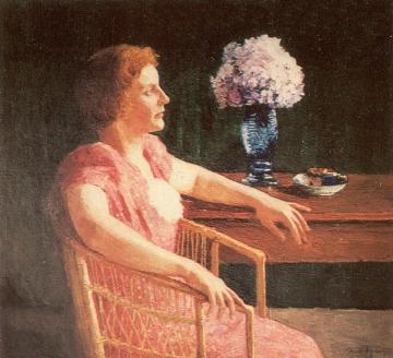 Portrait Of O.yepifanova Artwork by Igor Grabar