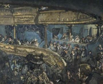 The Eldorado, Paris Artwork by Walter Richard Sickert