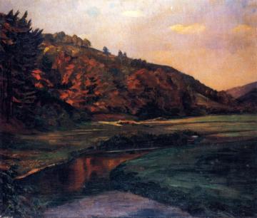 Marbachtal Im Odenwald Artwork by Wilhelm Trübner