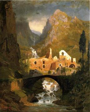 Valle Dei Molini - Amalfi Artwork by William Stanley Haseltine