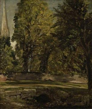 Salisbury Artwork by John Constable