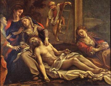 Deposition From The Cross Artwork by Correggio