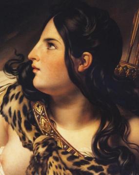 Amazon Woman Artwork by Anne-Louis Girodet de Roussy-Trioson