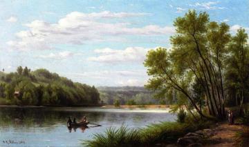 On the Croton River, Sing Sing, New York Artwork by William Rickarby Miller