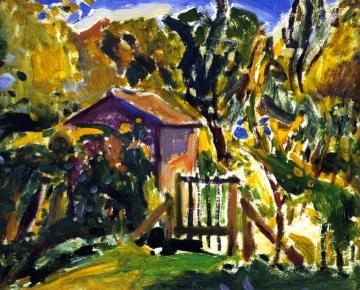 Porte de Ferme Artwork by Alfred Henry Maurer