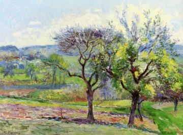 Spring Landscape Artwork by Victor Vignon