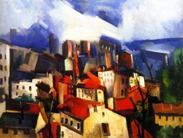 Puteaux Artwork by Maurice De Vlaminck