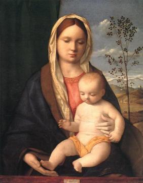 Madonna and Child Artwork by Giovanni Bellini