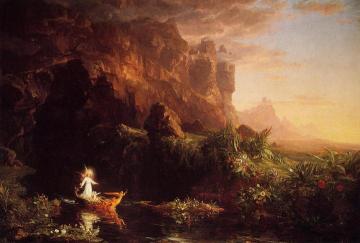 The Voyage of Life: Childhood Artwork by Thomas Cole