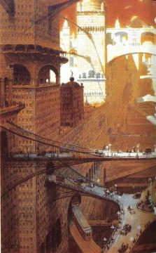 Visionary City Artwork by William Robinson Leigh