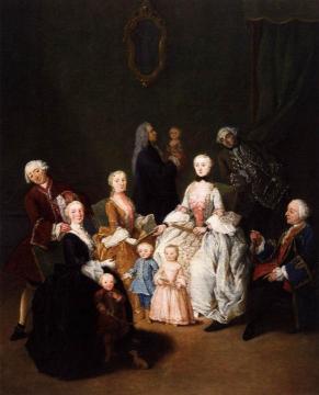 Patrician Family Artwork by Pietro Longhi