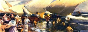 Beach at Valencia Artwork by Joaquin Sorolla y Bastida