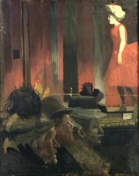 The Music Hall Artwork by Walter Richard Sickert