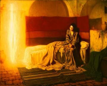 The Annunciation Artwork by Henry Ossawa Tanner