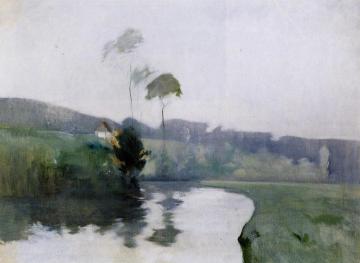 Springtime Artwork by John Twachtman