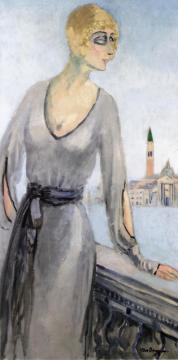 Young Woman Standing, Venice Artwork by Kees Van Dongen