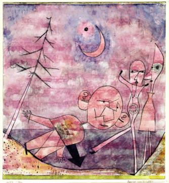 Scene on the Water Artwork by Paul Klee