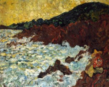 Rocks At Antheor Artwork by Louis Valtat