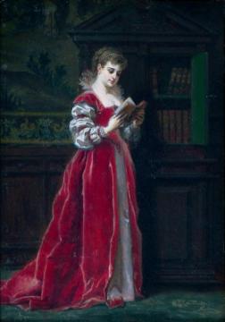 A Good Read Artwork by Wladyslaw Bakalowicz