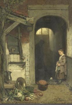 Behind the House Artwork by Jacob Maris