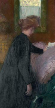 Reading a Letter Artwork by Franz Skarbina