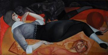 The Circus Artist's Dream Artwork by Boris Grigoriev