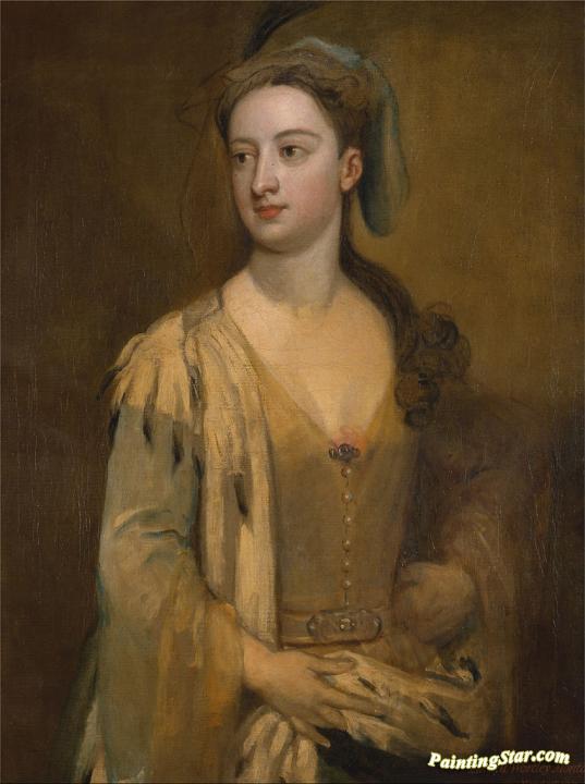 Lady Mary Wortley Montagu Artwork by Sir Godfrey Kneller