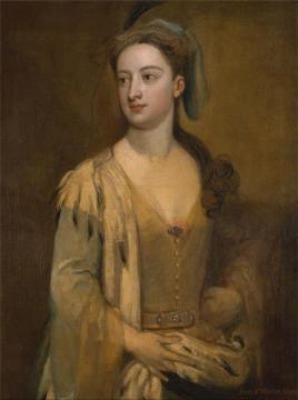 Lady Mary Wortley Montagu Artwork by Sir Godfrey Kneller