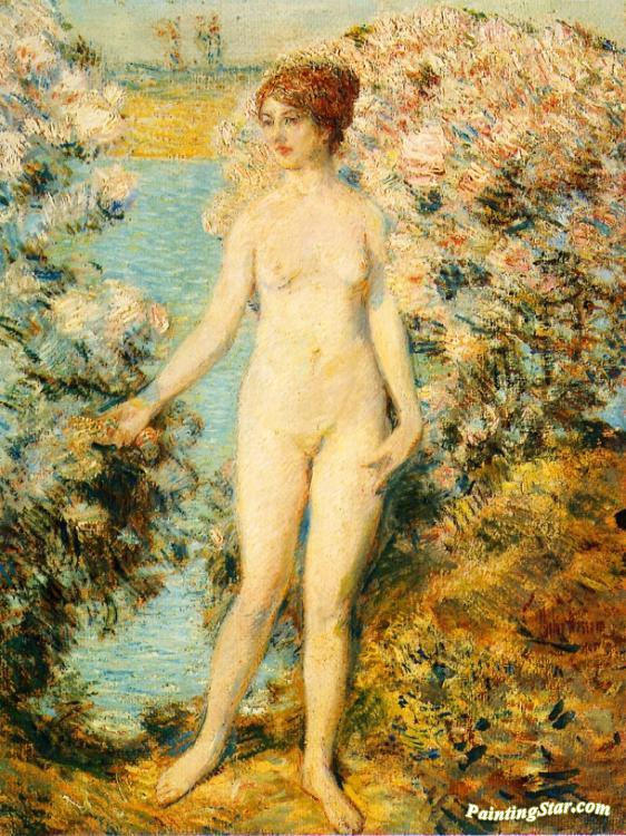 Morning, Old Lyme Artwork by Frederick Childe Hassam