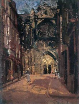 St Jacques, Dieppe, France Artwork by Walter Richard Sickert
