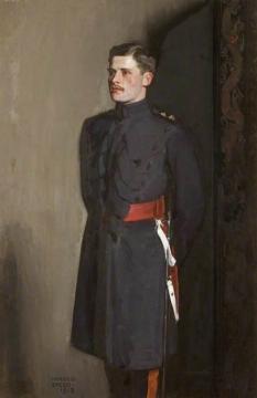 Edmund Antrobus In The Uniform Of A Grenadier Guard Artwork by Harold Speed