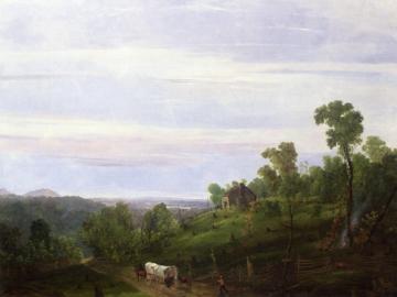 Cabin In The Woods Artwork by William Louis Sonntag