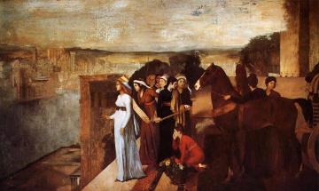 Semiramis Building Babylon Artwork by Edgar Degas